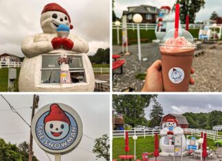 Visiting the Snowman Butler County's Coolest Roadside Attraction.