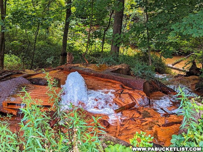Visiting a Geyser That Isn't A Geyser in Schuylkill County PA Bucket List