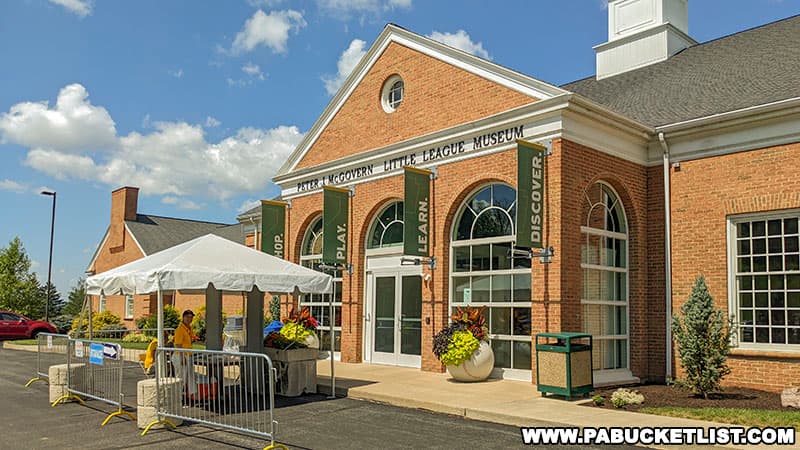 The Little League Museum along Route 15 in South Williamsport Pennsylvania.