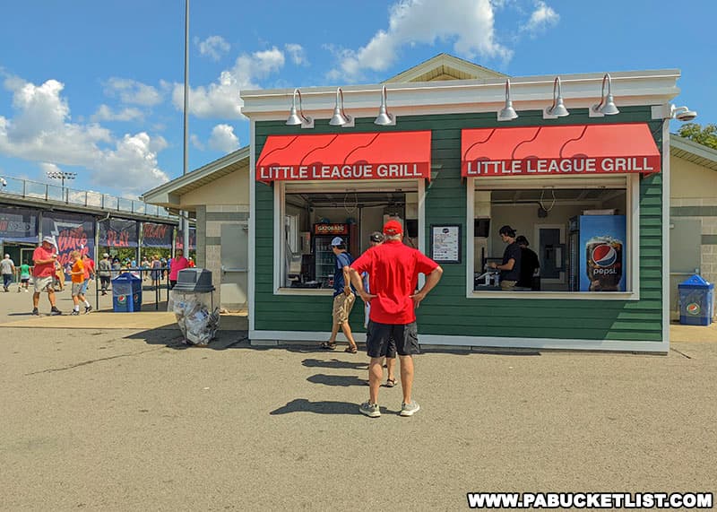 Food options at the little League World Series are varied and very reasonably priced.