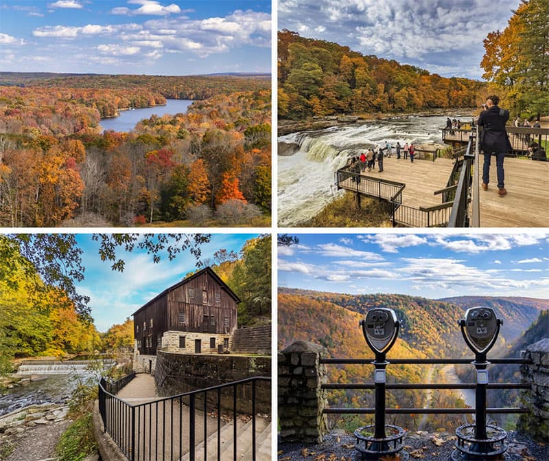 The best Pennsylvania State Parks for fall foliage viewing.