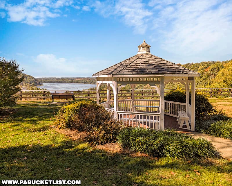 Breezyview Gazebo at Chickies Rock County Park can be rented for special events.