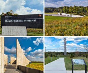 Exploring the Flight 93 National Memorial near Shanksville Pennsylvania.