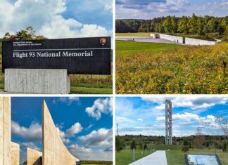 Exploring the Flight 93 National Memorial near Shanksville Pennsylvania.