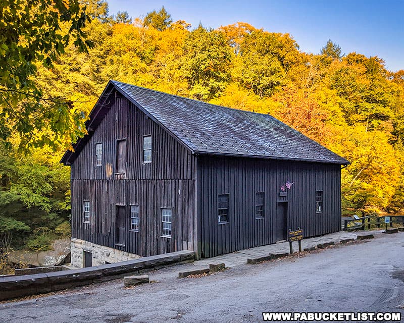 McConnell's Mill on an October morning in Lawrence County Pennsylvania.