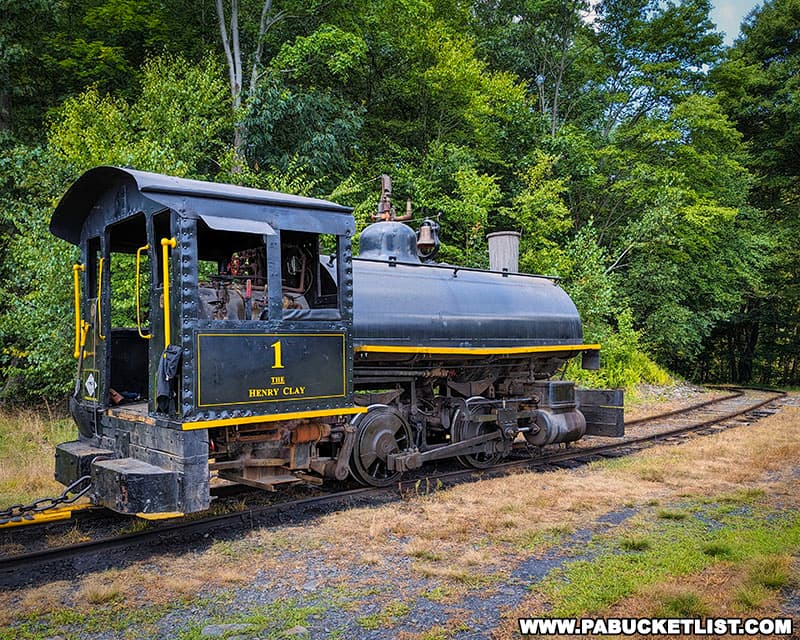 The Henry Clay locomotive at Pioneer Tunnel coal mine was built in the 1920s.
