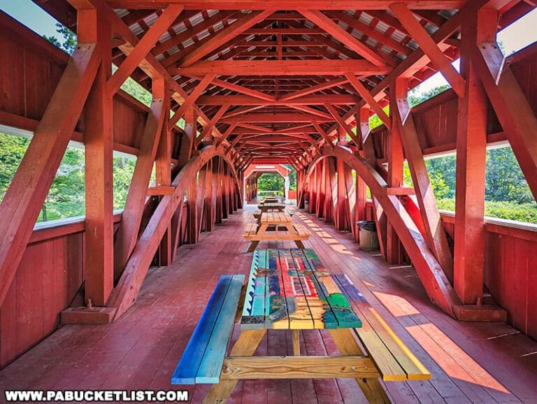 Exploring the Twin Covered Bridges in Columbia County PA Bucket List