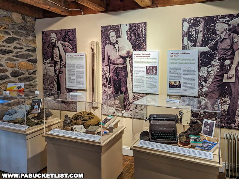 The Appalachian Trail Museum features exhibits on several well-known thru-hikers.