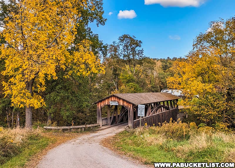 Knapp's Covered Bridge in Bradford County was named after a local family.