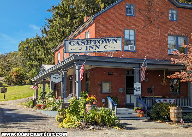 The Cashtown Inn which appears in the movie Gettysburg was one stop on the film scenes tour.