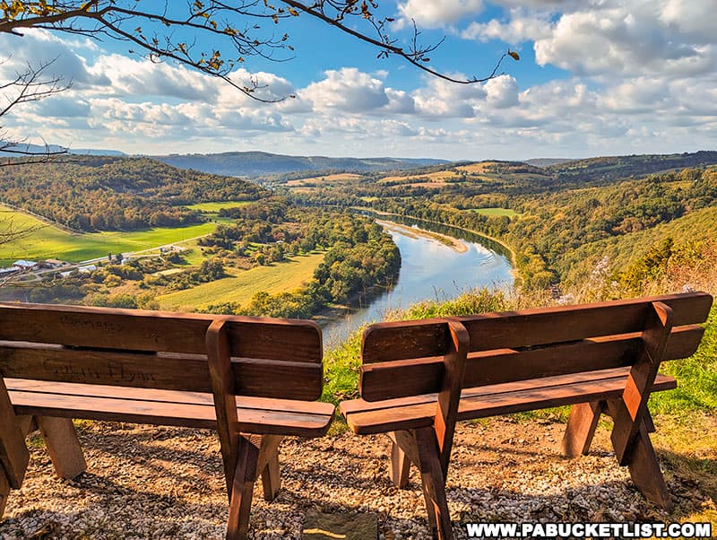 Wyalusing Rocks is a scenic overlook of both great historical importance and spectacular natural beauty.