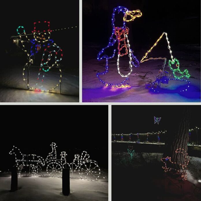 20 of the Best DriveThru Christmas Light Displays in PA
