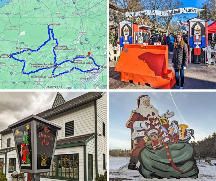 The 9 Most Christmassy Places in Pennsylvania Road Trip.