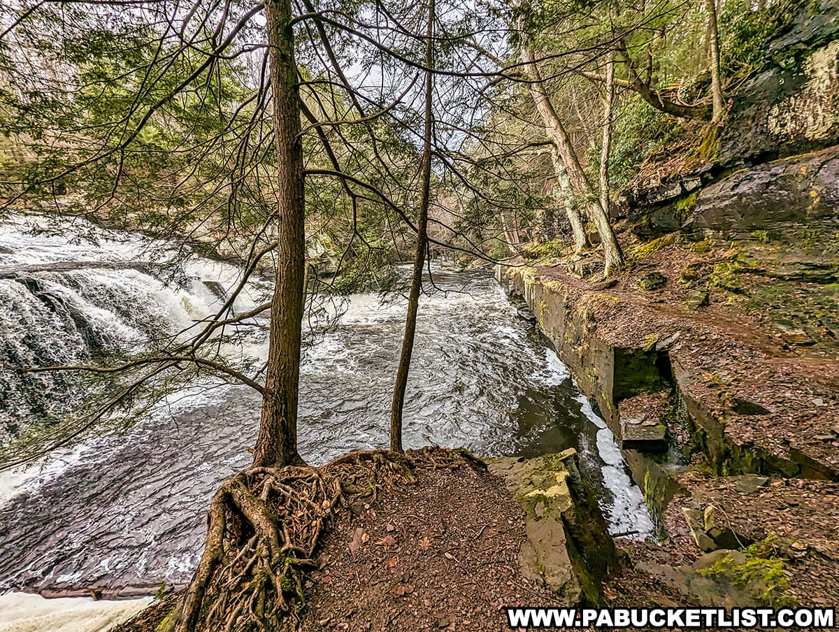 Exploring Shohola Falls in Pike County