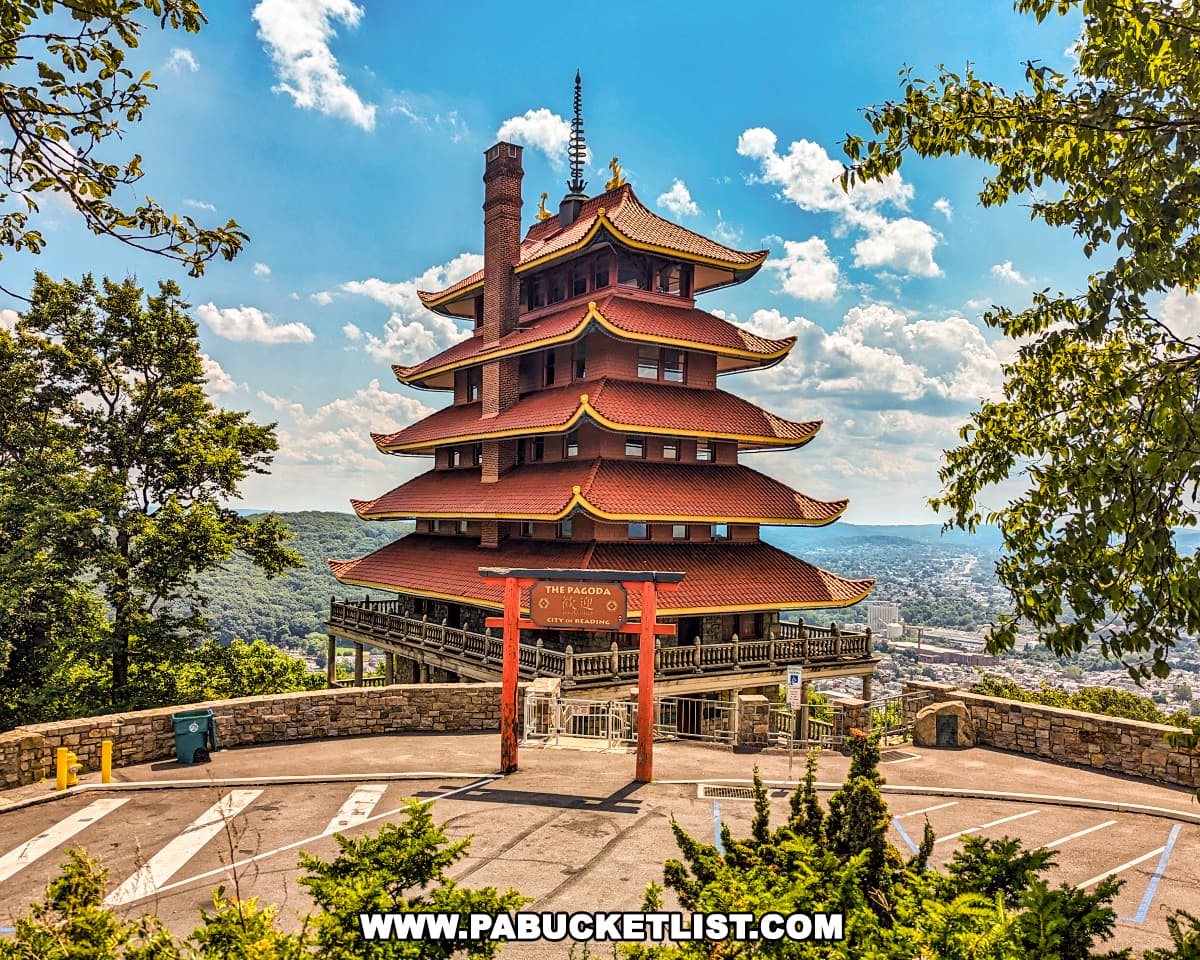 Exploring the Reading Pagoda in Berks County - PA Bucket List