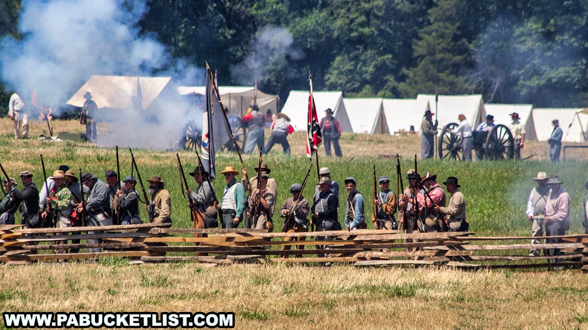 Exploring the Gettysburg Campaign Trenches in Bedford County - PA Bucket  List, image size:1200x675