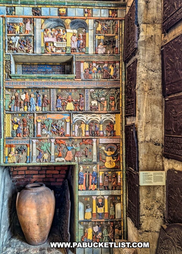 Exploring the Moravian Pottery and Tile Works in Bucks County PA