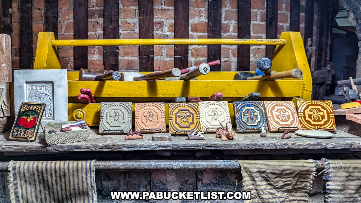 Exploring the Moravian Pottery and Tile Works in Bucks County PA
