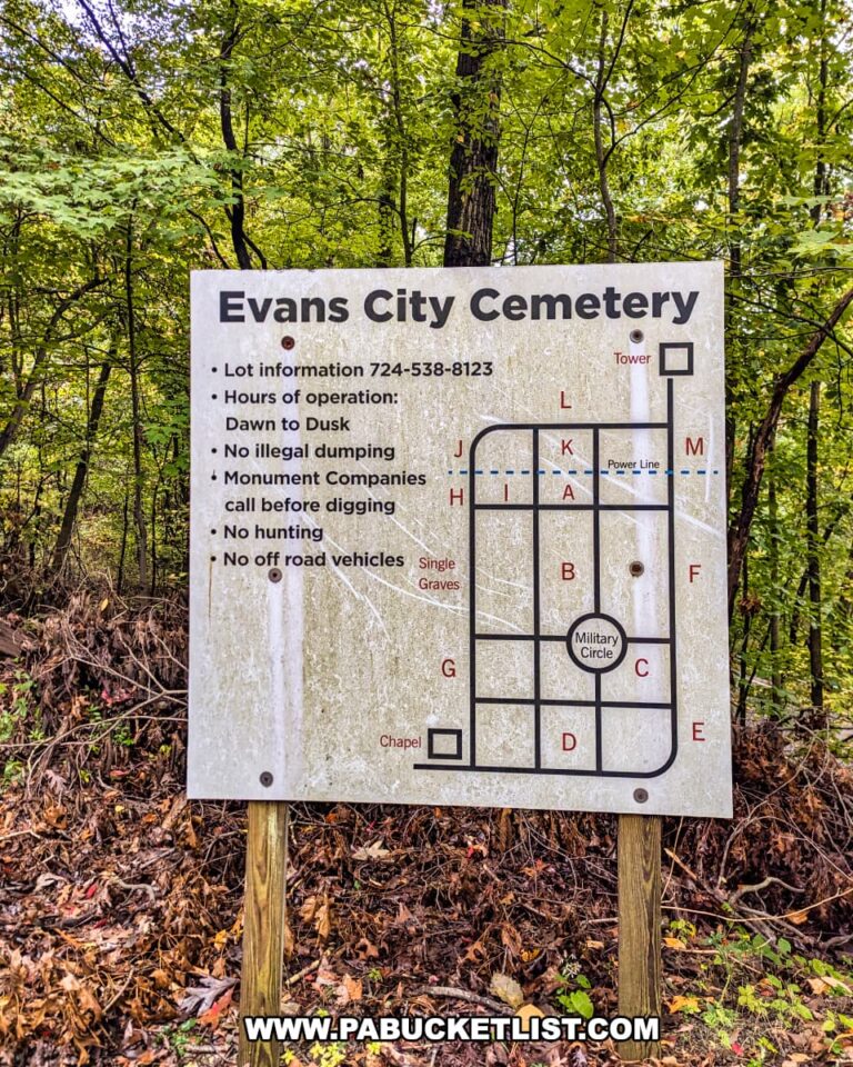Exploring the Evans City Cemetery in Butler County - PA Bucket List