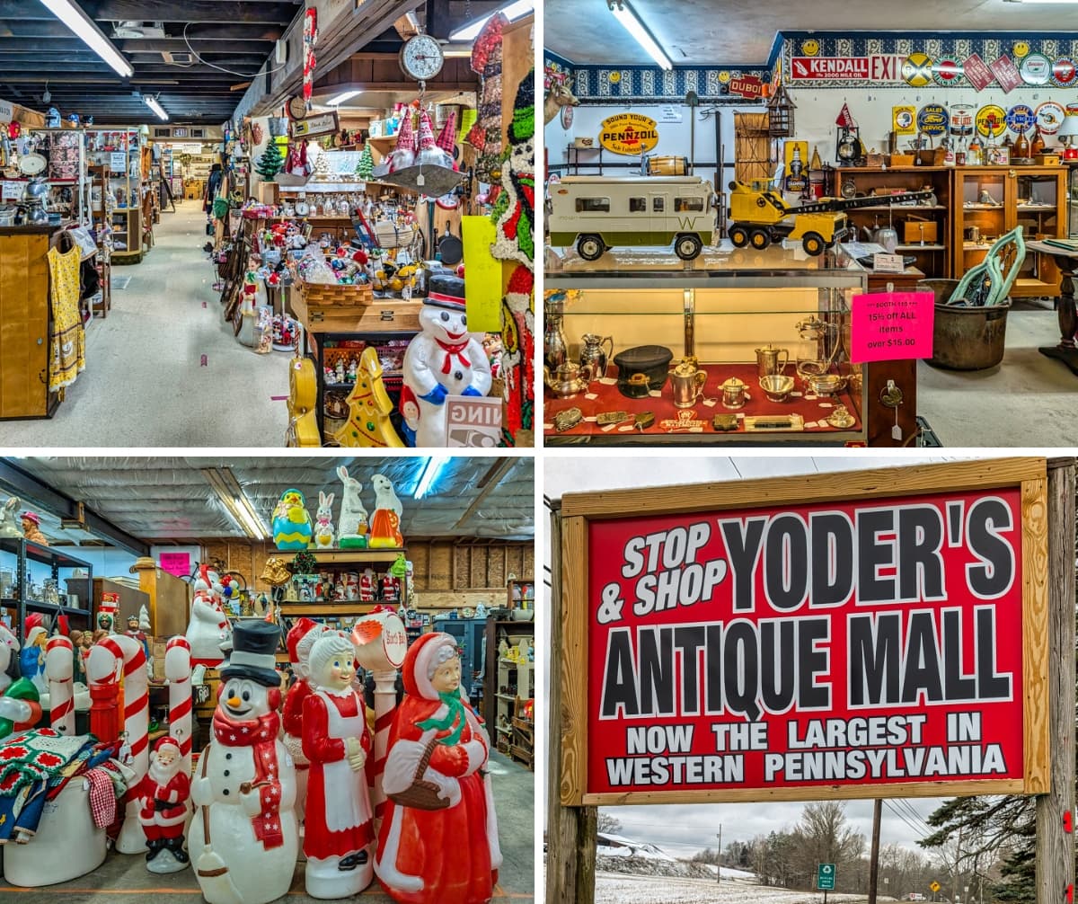 Exploring Yoder's Antique Mall Near Punxsutawney - PA Bucket List