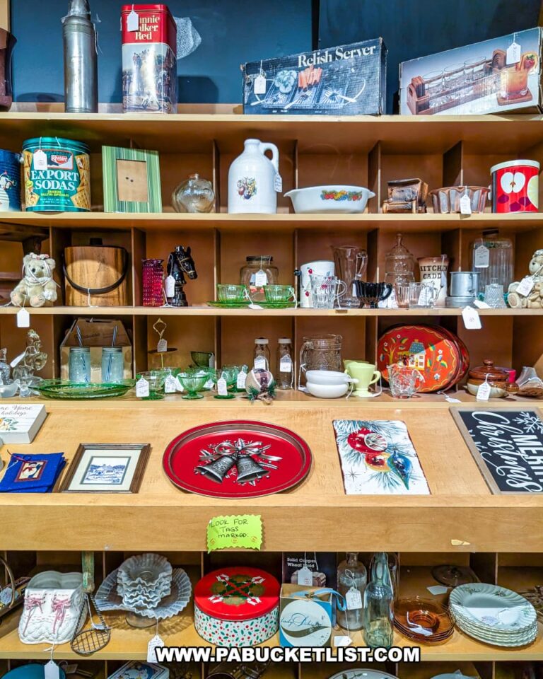 Exploring Rebel's Roost Antique Emporium in Gettysburg - PA Bucket List