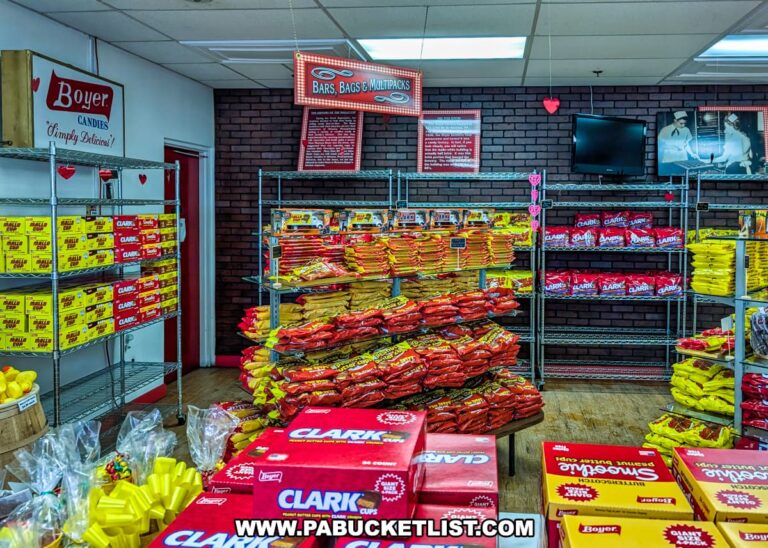 Visiting the Boyer Candy Factory Outlet in Blair County PA Bucket List