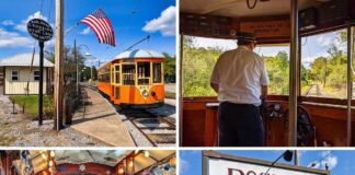 Scenes from the Rockhill Trolley Museum in Huntingdon County, PA.