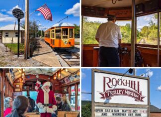 Scenes from the Rockhill Trolley Museum in Huntingdon County, PA.