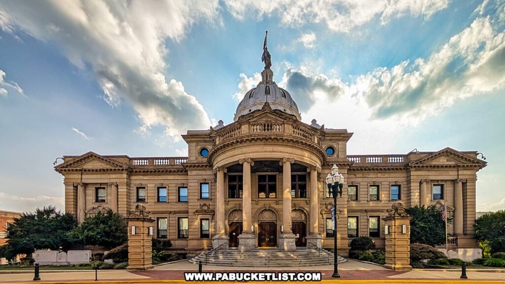 The Washington County Courthouse in Washington, PA.