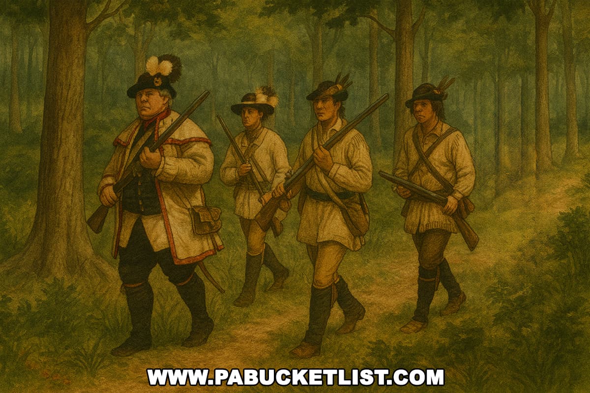 Artistic rendering of what Captain Phillips' rangers might have looked like.